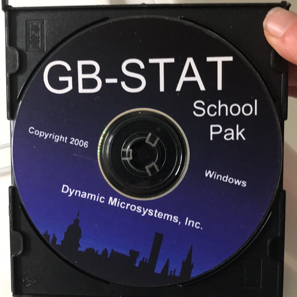 GB-stat School Pak 2006 for windows software - Picture 5 of 10